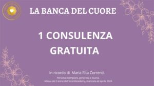 Scopri di più sull'articolo Consulenze della Banca del Cuore